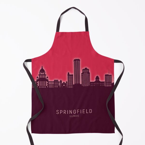 Item preview, Springfield Illinois Skyline designed and sold by ArtPrints.