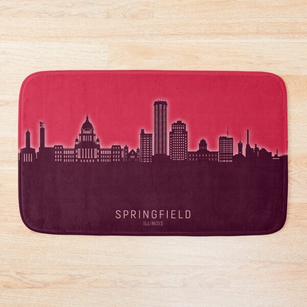 Item preview, Springfield Illinois Skyline designed and sold by ArtPrints.