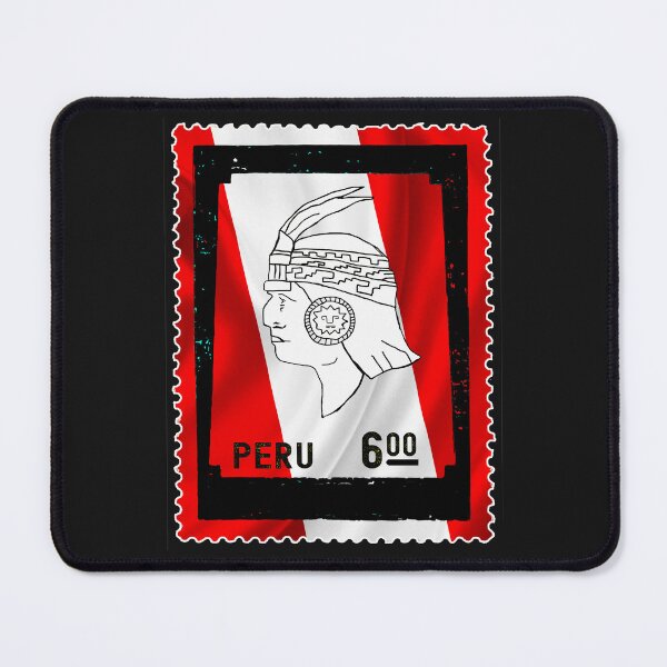 Item preview, Peruvian inca vintage stamp,Feliz 28 de Julio designed and sold by erozzz.