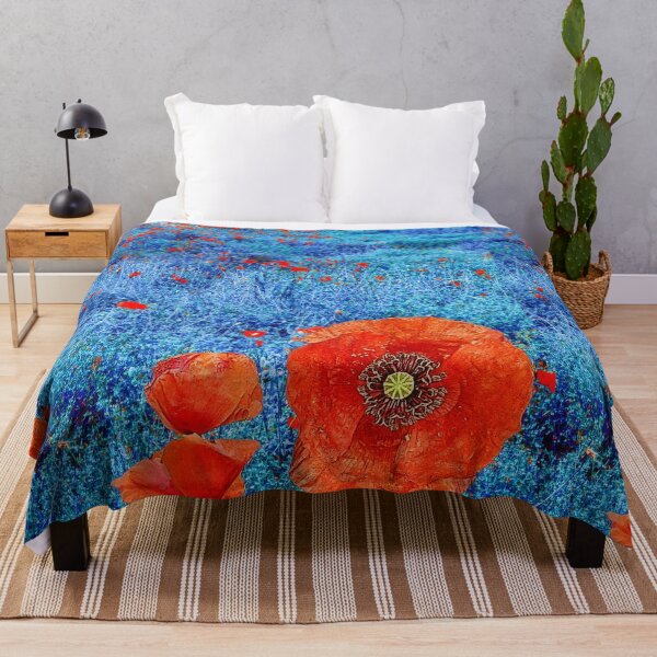 Item preview, Blue Field Poppies designed and sold by Daniel Janda.