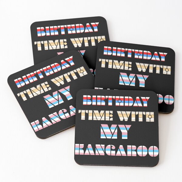 Item preview, Birthday Time With My Kangaroo designed and sold by Storiesforyou.