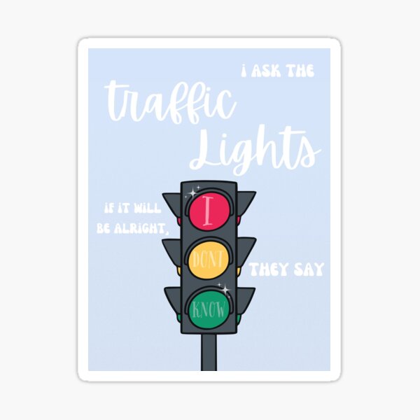 STICKER-Taylor Swift Traffic Lights – LivingProof Apparel