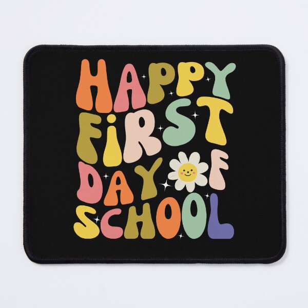 Item preview, happy first day of school designed and sold by The Sticker Spree ⭐️⭐️⭐️⭐️⭐️.
