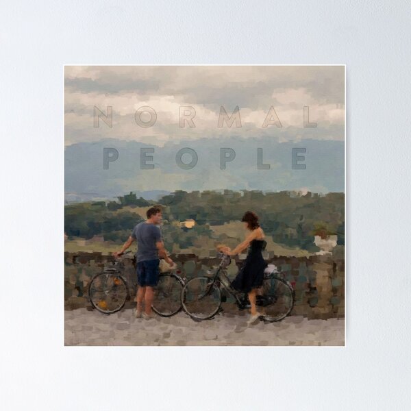 Item preview, Normal People Italy Impressionist Painting designed and sold by Think In Scenes.