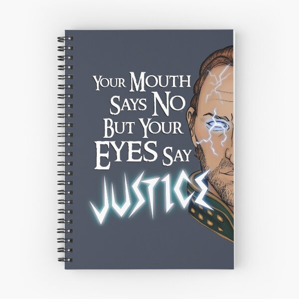 Item preview, Your Mouth Says No, But Your Eyes Say JUSTICE designed and sold by Evalin Rose.