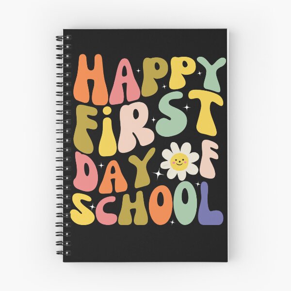 Item preview, happy first day of school designed and sold by The Sticker Spree  ⭐️⭐️⭐️⭐️⭐️.