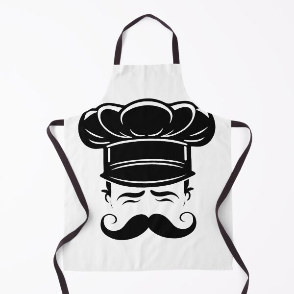 Item preview, Black and White Chef Hat Logo: Culinary Elegance in Simplicity designed and sold by janedewaard.