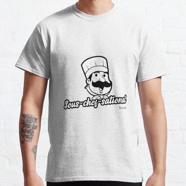Best Sous Chef Ever Funny Kitchen Humor T-Shirt by Wowshirt - Pixels