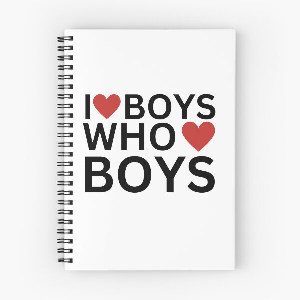 Item preview, I love boys who loves boys designed and sold by RecStore.