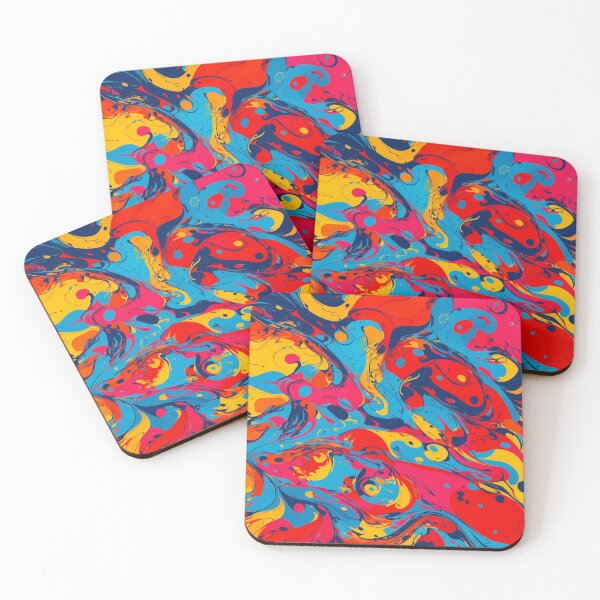 Item preview, Chromatic Symphony: A Lively Abstract Masterpiece designed and sold by RedArtG09.