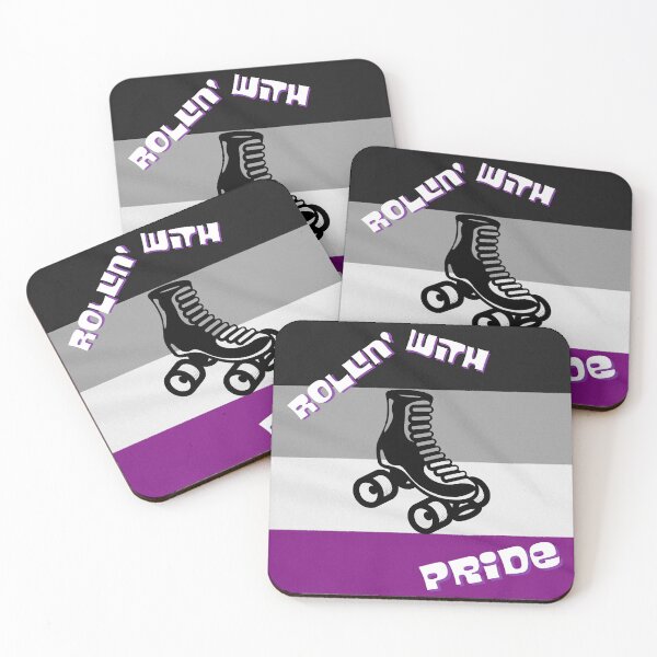 Item preview, Rollin' With Asexual Pride designed and sold by ChiralFilmworks.