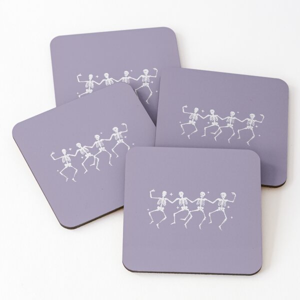 Item preview, Spooky Scary Skeleton Dance Halloween Aesthetic Purple Halloween Art - Funny Halloween designed and sold by CookieBoogie-RB.