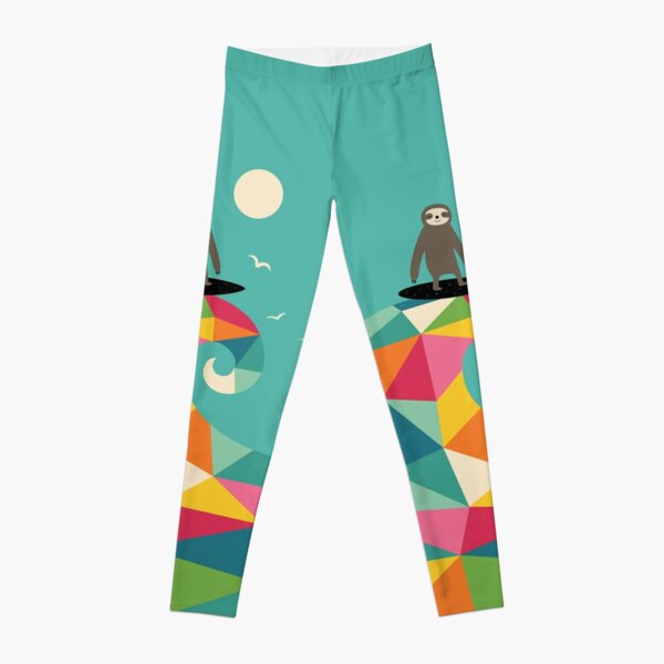 Girls sloth leggings hotsell