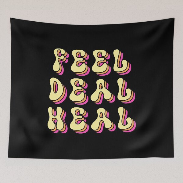 Item preview, Feel, Deal, Heal. designed and sold by novabee.