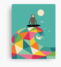 Surfs Up Canvas Print