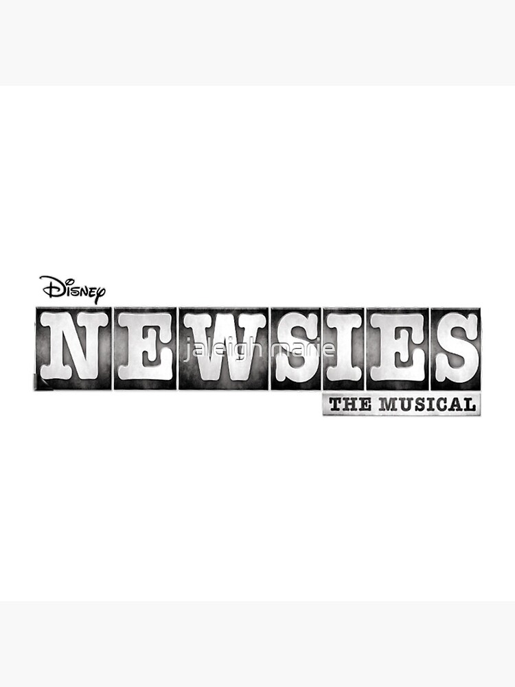 Newsies Logo Design Tote Bag By Jayymarie Redbubble