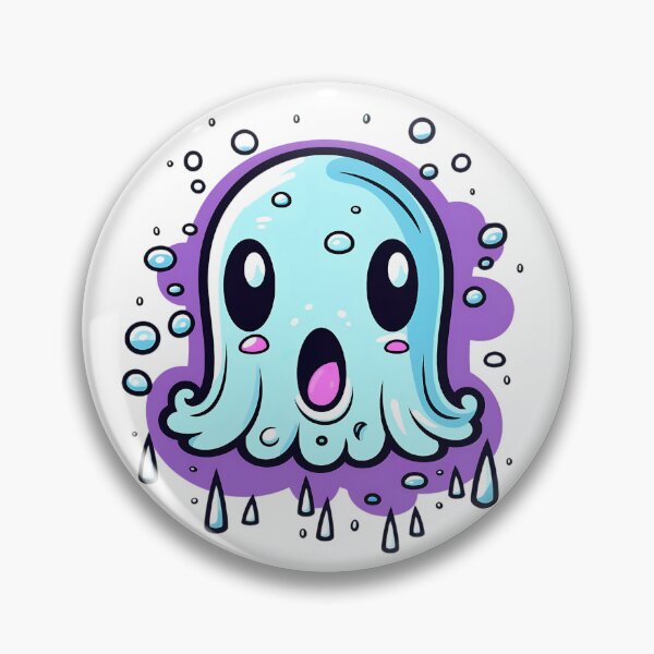 Item preview, Cute Spirit - Cartoon Ghost with Tears Vector designed and sold by vadimcarazan.