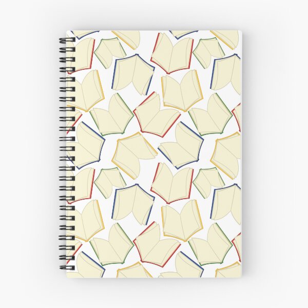 Item preview, Libros abiertos cayendo sobre blanco designed and sold by MakerOfPaper.