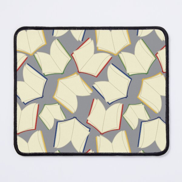 Aperçu de l'œuvre Chute de livres ouverts sur gris créée et vendue par MakerOfPaper.