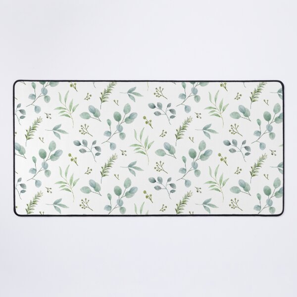 Item preview, Watercolor eucalyptus, blue green eucalyptus designed and sold by inkbearblue.