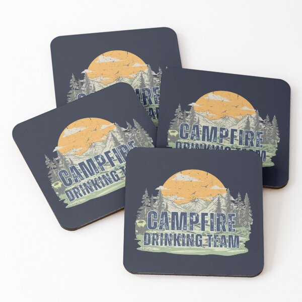 Item preview, Campfire Drinking Team designed and sold by SunfullyYours.
