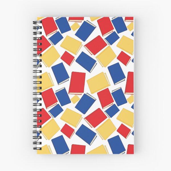 Aperçu de l'œuvre  Tomber des livres fermés sur blanc créée et vendue par MakerOfPaper.