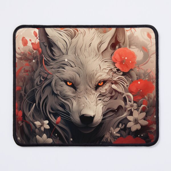 Item preview, Evil Flower Wolf #5 | Floral Wolfs designed and sold by Epic Craftroom.