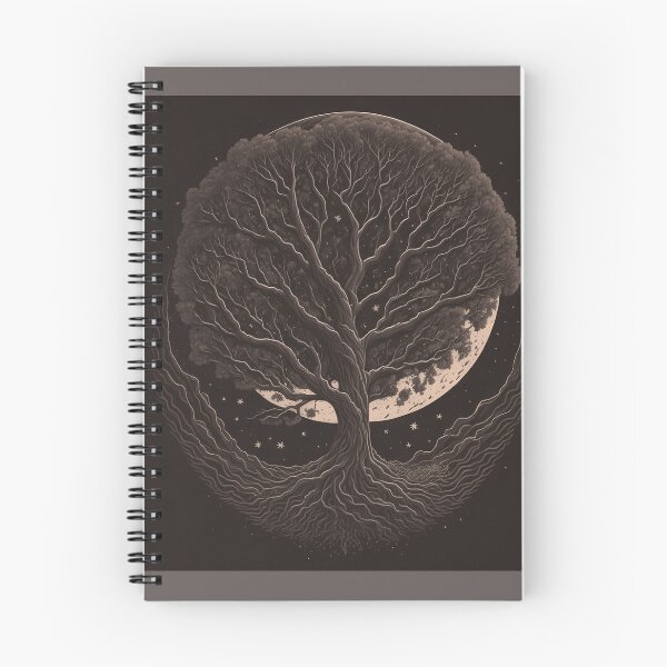 Item preview, Cosmic Canopy - A Celestial Journey Through a Grand Tree Planet designed and sold by zax454.