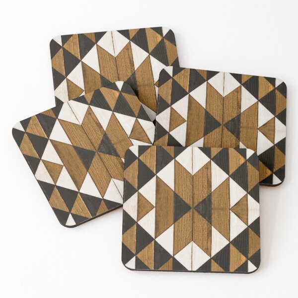 Item preview, Southwestern pattern with woodgrain designed and sold by Gilby-Designs.
