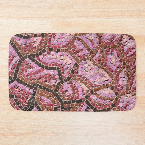 Item preview, Chaotic Abstraction in Warm Pink Brown and Magenta designed and sold by Georgia Mizuleva.