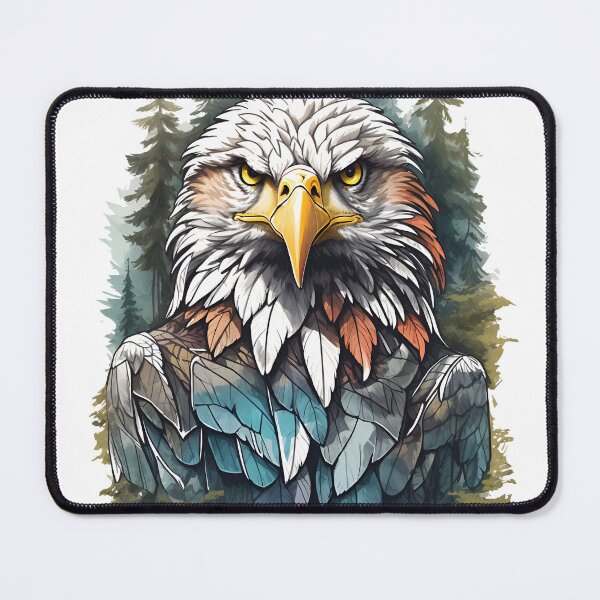 Item preview, Eagle Head in Forest designed and sold by WLHmedia.com .