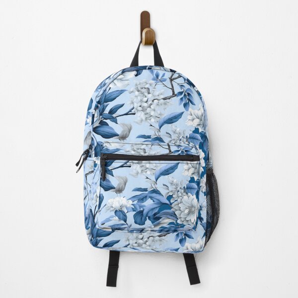 Item preview, Blue And White Flower Pattern designed and sold by BeagleDesigns.