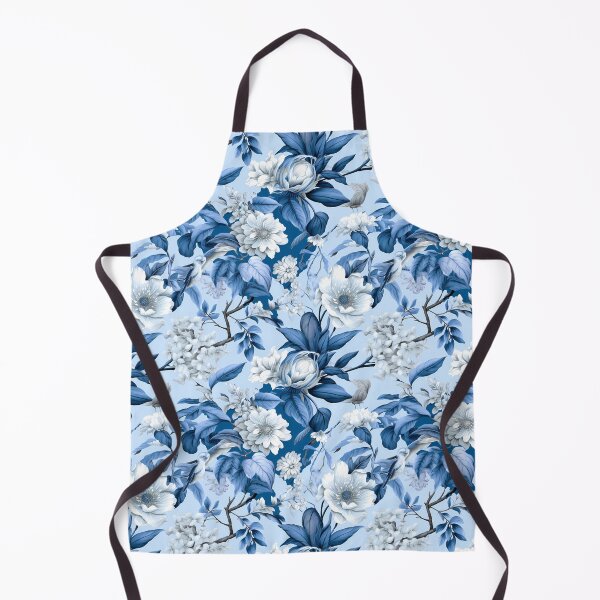 Item preview, Blue And White Flower Pattern designed and sold by BeagleDesigns.