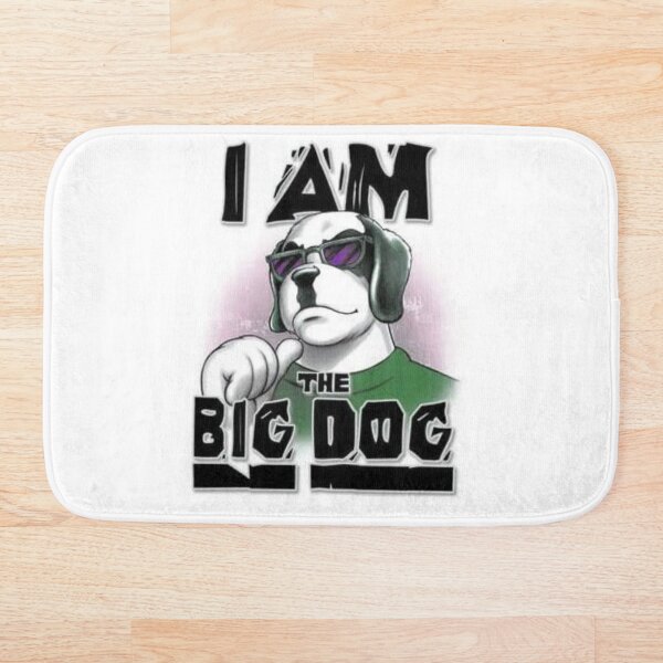 Aperçu de l'œuvre Je suis un gros chien créée et vendue par KingOfDogs.