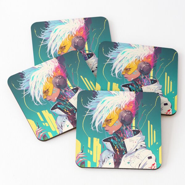 Item preview, "Neuromancer Dreams: Cyberpsycho Girl" designed and sold by Art-Vortex-fr.