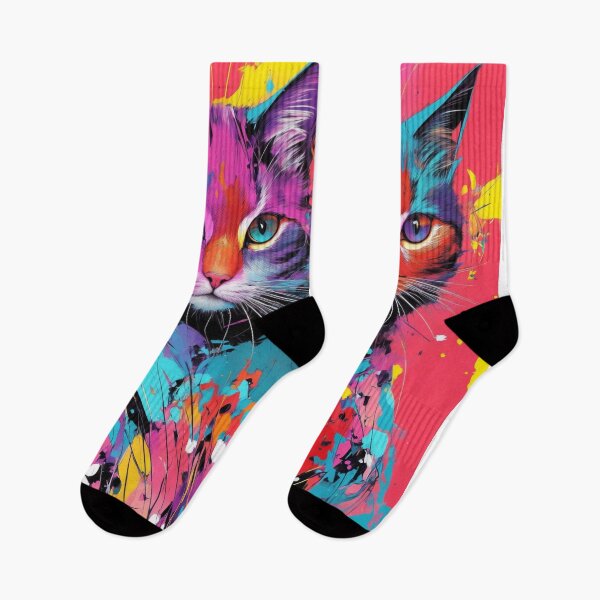 Item preview, Mystic Cat: Abstract Perfection in Digital Harmony designed and sold by RedArtG09.
