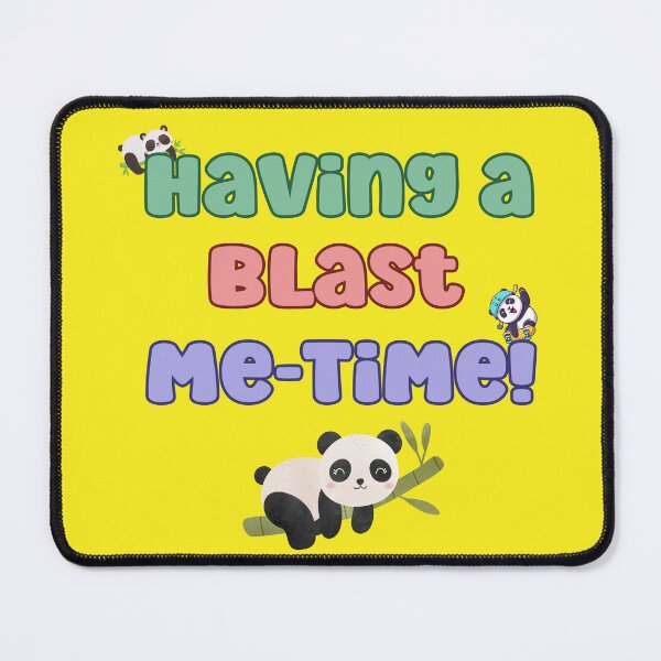 Item preview, Panda Having a Blast Me-Time designed and sold by HaileyLow.