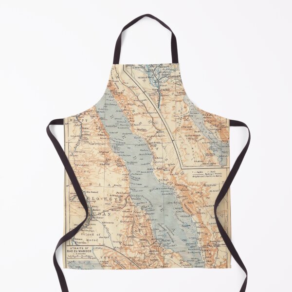 Item preview, Vintage Map of the Red Sea (1914) designed and sold by BravuraMedia.