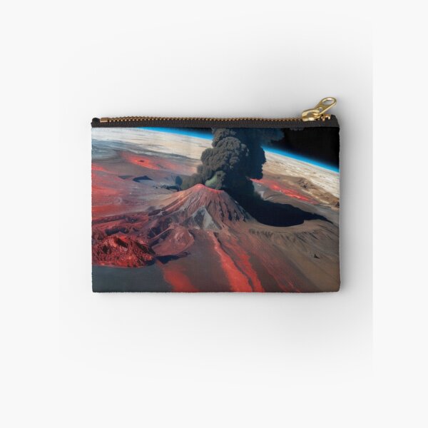 Item preview, Erupting Volcano Alien Landscape designed and sold by Source919.