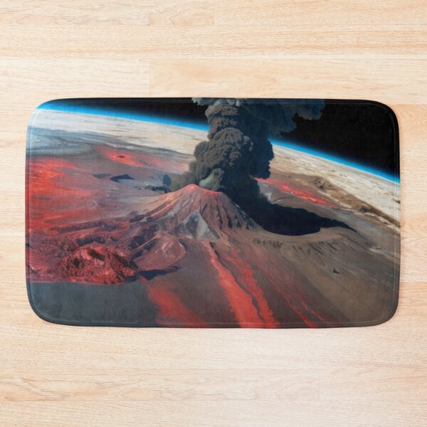 Item preview, Erupting Volcano Alien Landscape designed and sold by Source919.