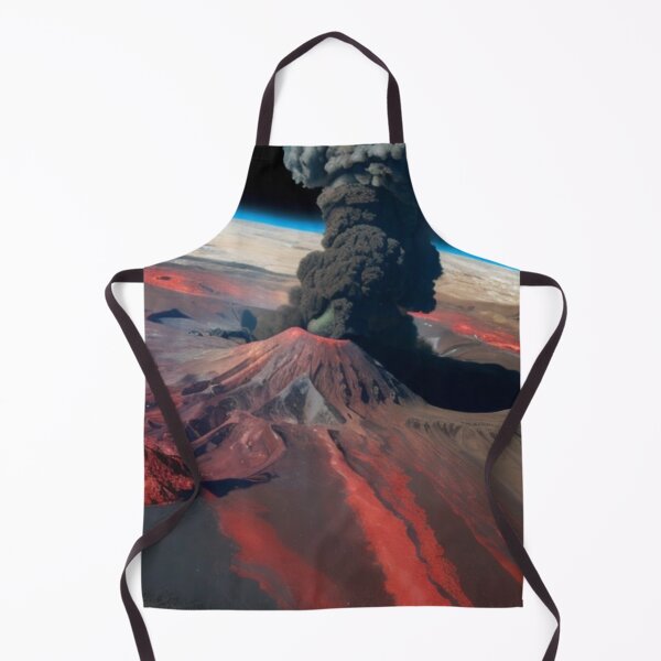 Item preview, Erupting Volcano Alien Landscape designed and sold by Source919.