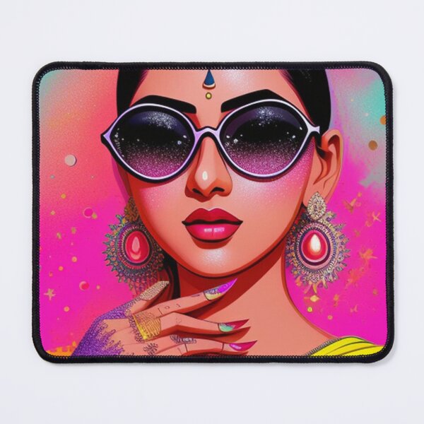 Item preview, Stylish Desi woman  designed and sold by Roxburylane.