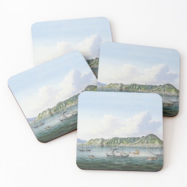 Item preview, View of Hong Kong and the River Bird Steamer designed and sold by tomorrowsart.