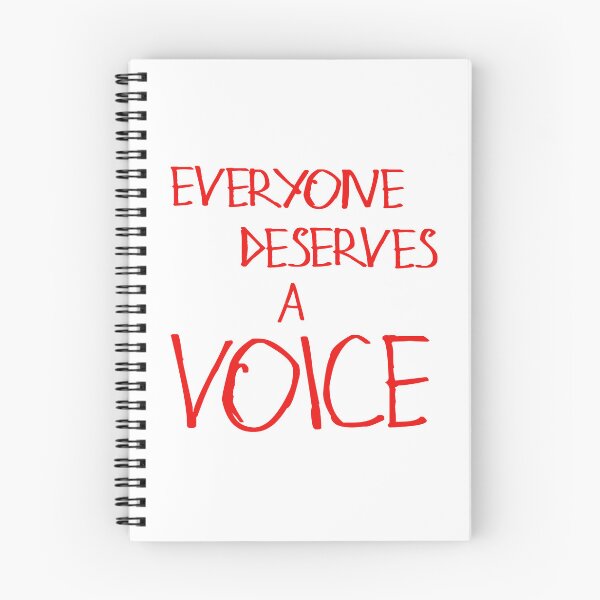 Item preview, Everyone Deserves A Voice designed and sold by kinpirks.