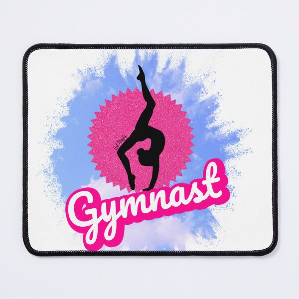 Item preview, Gymnast Barbie Silhouette Art designed and sold by ArtNastix.