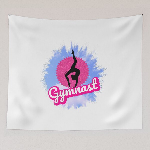 Item preview, Gymnast Barbie Silhouette Art designed and sold by ArtNastix.