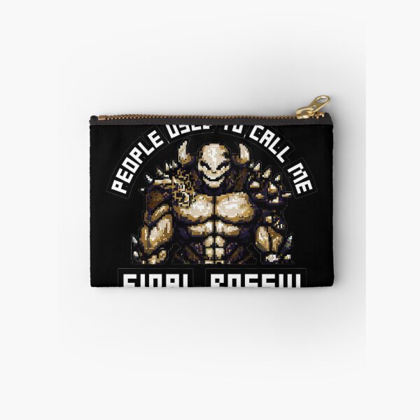 Item preview, Gamer Quotes: People Used To Call Me Final Boss!!!. Pixel Art designed and sold by OB Print.