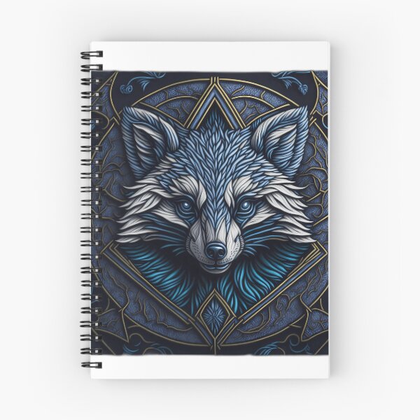 Item preview, Raccoon Face Stained Glass designed and sold by Tremerion.