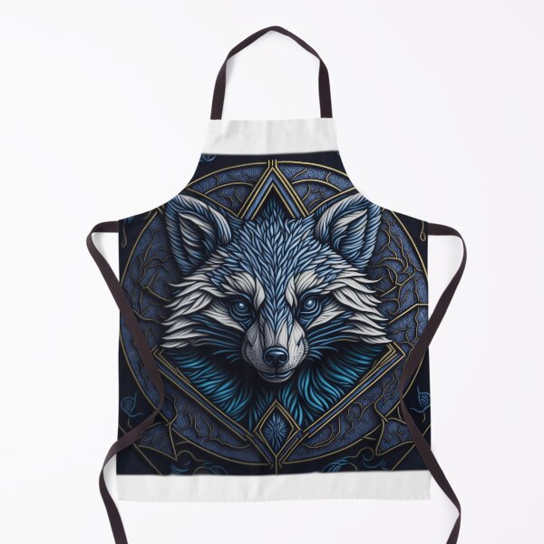 Item preview, Raccoon Face Stained Glass designed and sold by Tremerion.