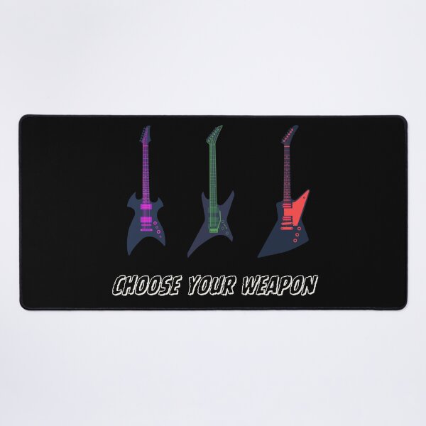 Item preview, Choose Your Weapon Guitars designed and sold by InfernalDesign.